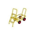 Efficiency and Safety Combined: Terrateck Three-Step Trolley Ladder