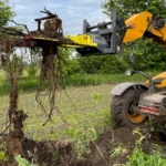 Efficiently Remove Shrubs and Trees with a Reinforced Tree Puller